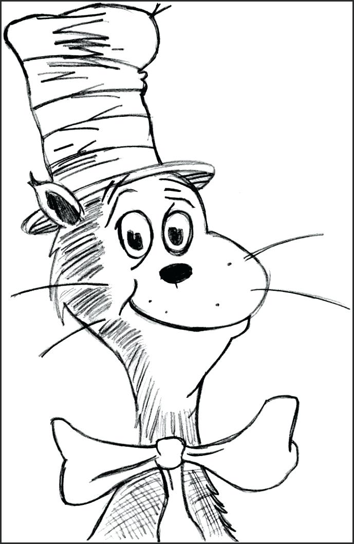 689x1057 Dr Seuss Hat Coloring Page Free Printable Coloring Pages Coloring