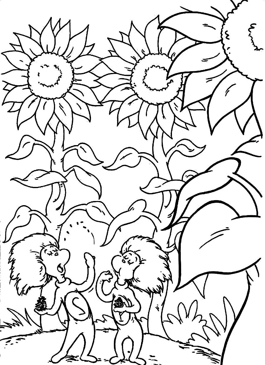 900x1240 Dr Seuss Coloring Pages Printable