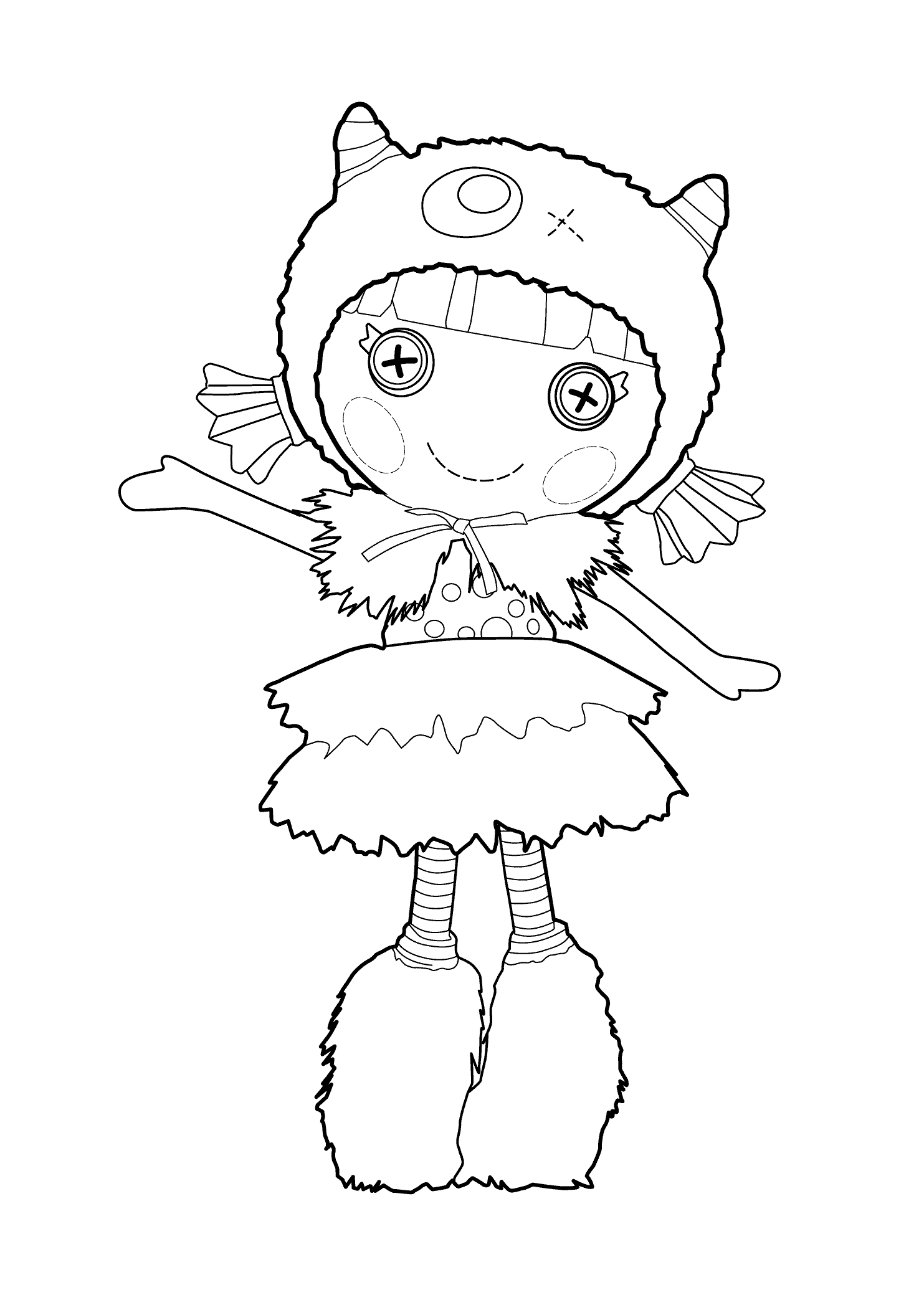 1483x2079 Fresh Lalaloopsy Coloring Pages Honey Bun Gallery Great