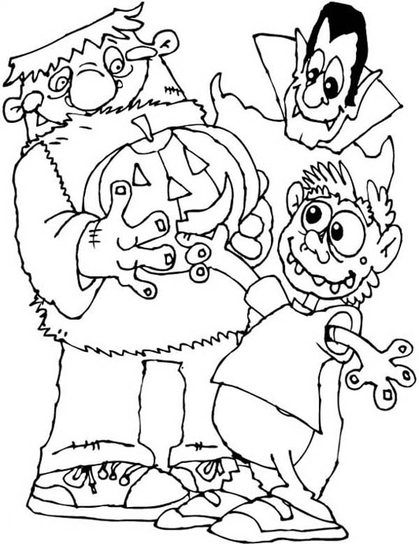 Dracula Coloring Pages at GetDrawings | Free download