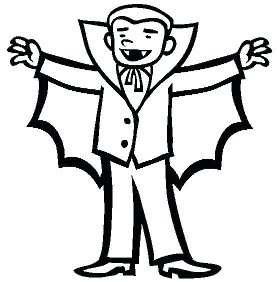 554x565 Dracula Coloring Pages