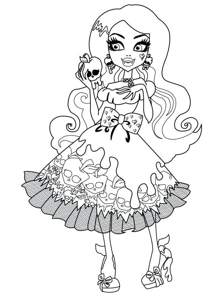 723x1024 Draculaura Coloring Pages Monster High Babies Coloring Pages