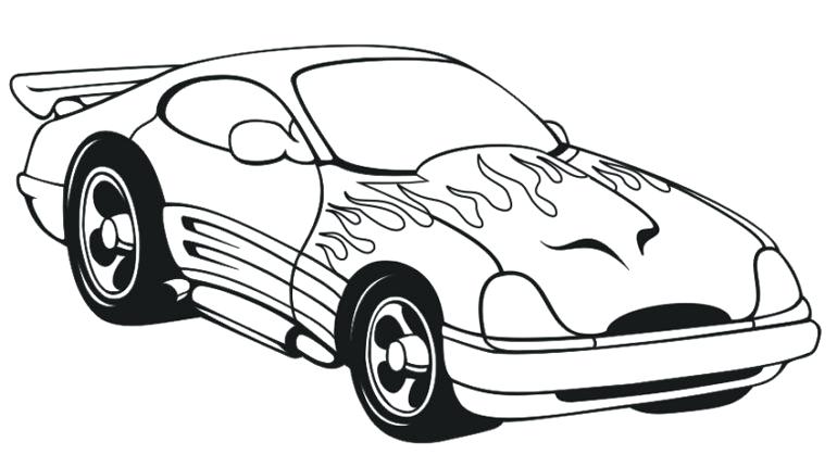 770x430 Cozy Inspiration Drag Car Coloring Pages Online Race Cars Sport