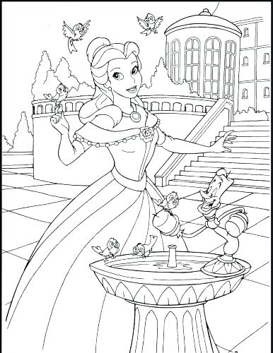 386x500 Castles Coloring Pages