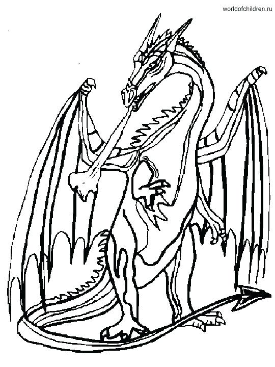 540x720 Free Printable Dragon Coloring Pages For Adults As Well Of Dragons