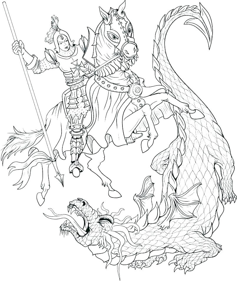 805x953 Dragon Color Page Dragon Boat Festival Coloring Pages Dragon Ball