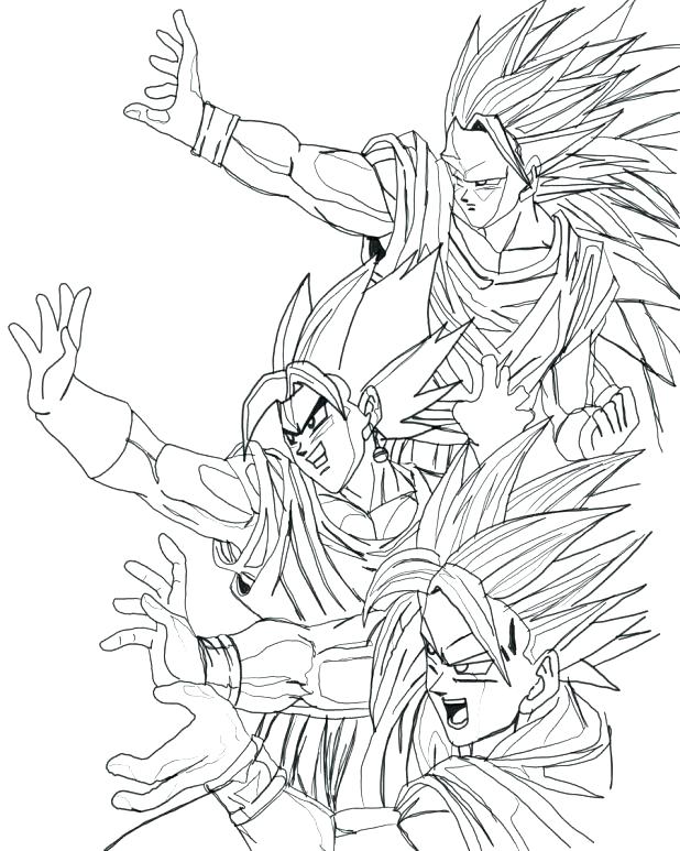 618x773 Best Of Dbz Coloring Pages Online For Kid Coloring Pages Adult