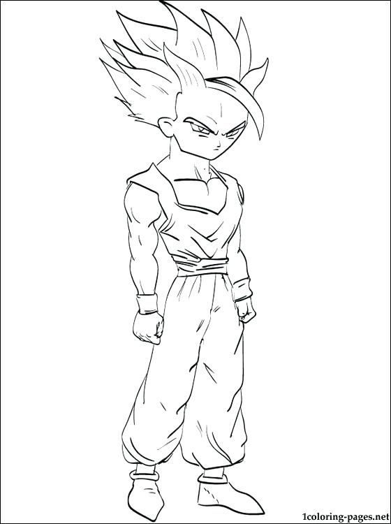 Dragon Ball Coloring Pages at GetDrawings | Free download