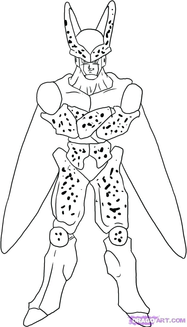 627x1099 Dragon Ball Z Coloring Pages Goku Super Saiyan Coloringstar Dragon