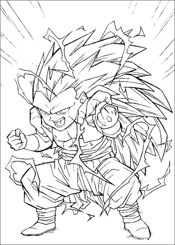 567x794 Dragon Ball Z Coloring Pages To Print Dragon Ball Gt Coloring Book