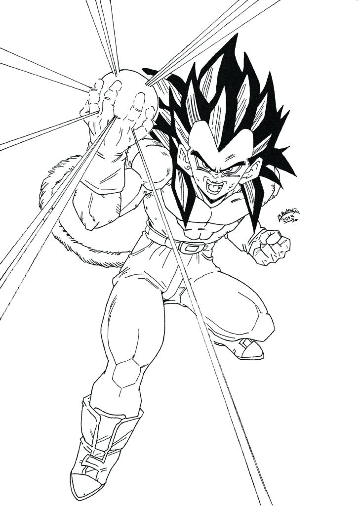 729x1024 Luxury Dragon Ball Gt Coloring Pages For Top Dragon Ball Gt