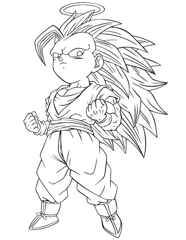 600x776 Awesome Dragon Ball Z Coloring Pages Print Super Home Color
