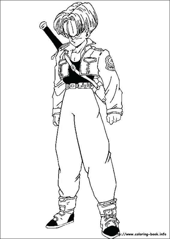 567x794 Dragon Ball Z Coloring Pages Para Imprimir Dragon Ball Z Coloring