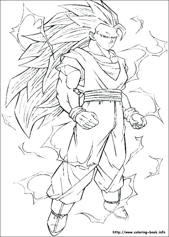 Dragon Ball Z Coloring Pages Bardock at GetDrawings | Free download