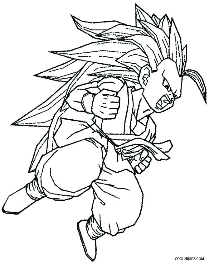 Dragon Ball Z Coloring Pages Bardock at GetDrawings | Free download