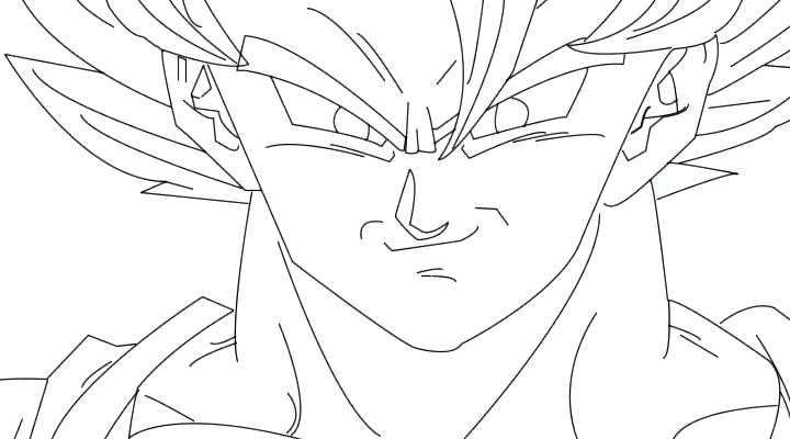 Dragon Ball Z Coloring Pages Goku Super Saiyan 5 at GetDrawings | Free ...