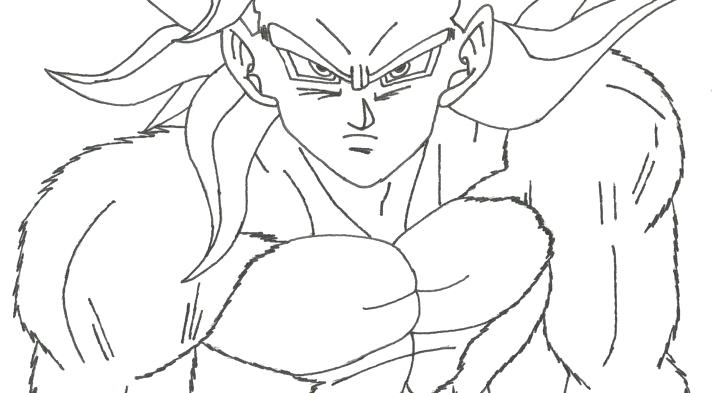 728x393 Dragon Ball Z Goku Super Saiyan Coloring Pages Coloring Pages