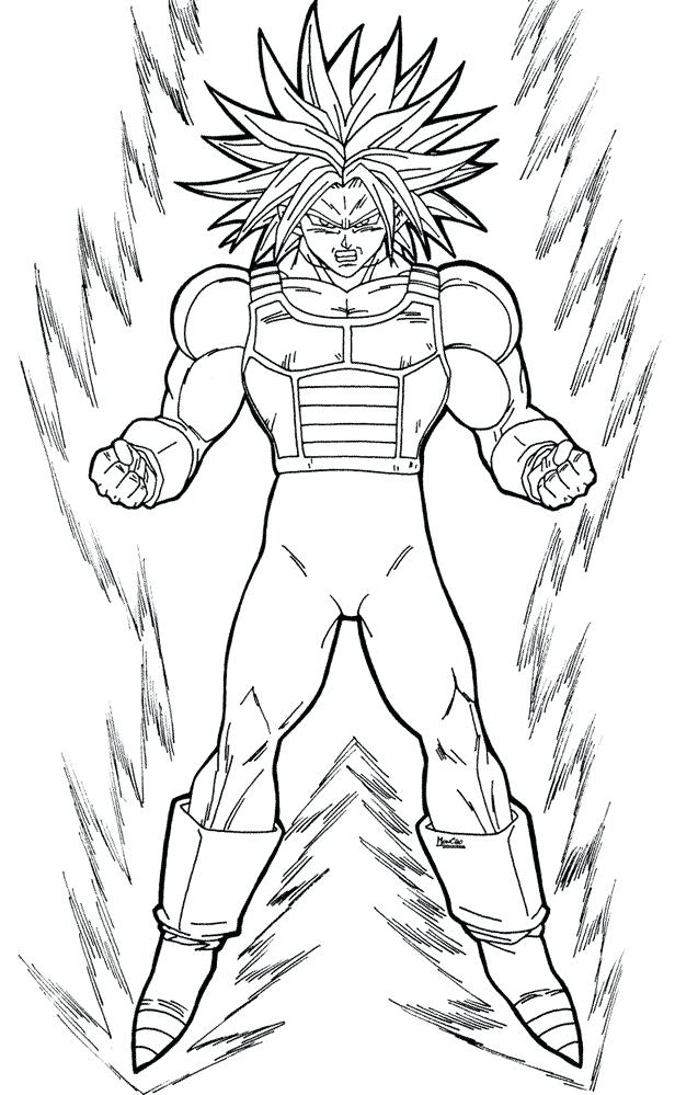 616x999 Dragon Ball Z Coloring Pages To Print Drawings Pictures Printable