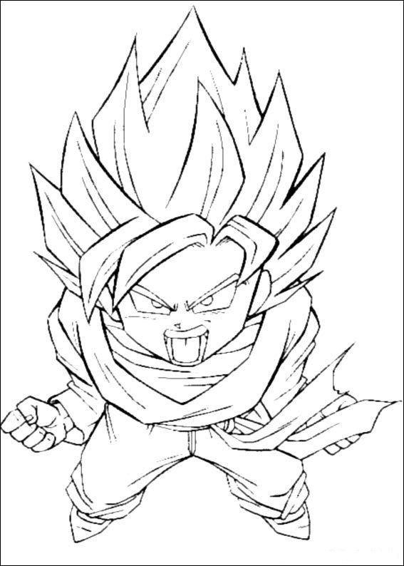 567x794 Dragon Ball Z Coloring Page I Wanna Try Dragon