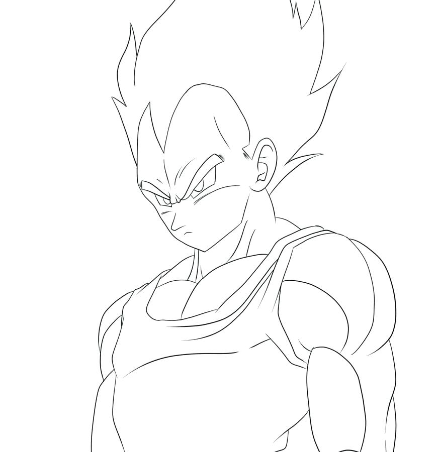 871x900 Vegeta Coloring Pages Beautiful Coloring Pages Or Large Size