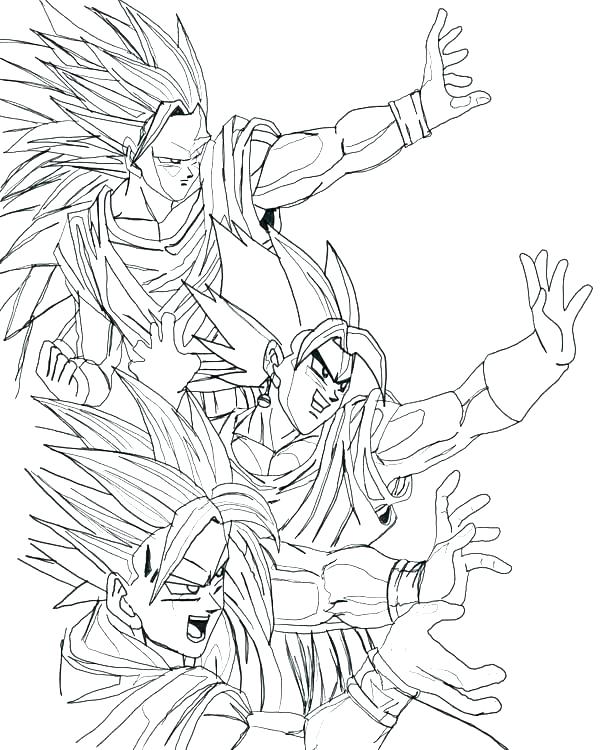 600x750 Dragon Ball Z Coloring Pages Dragon Ball Z Coloring Pages Goku