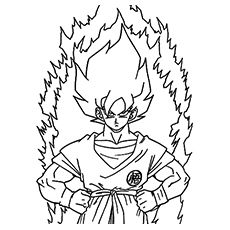 230x230 Dragon Ball Z Coloring Pages