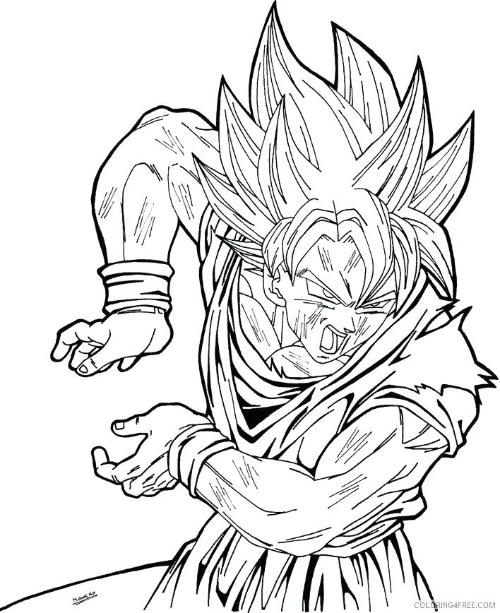 708x868 Dragonball Coloring Pages Dragon Ball Z Gt Colouring Pages