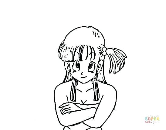 547x430 Dragonball Z Coloring Pages A Super From Dragon Ball Z Dragon Ball