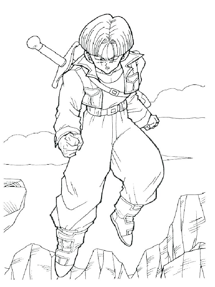 750x1000 Dbz Coloring Pages Kid Coloring Pages Medium Size Of Dragon Ball Z