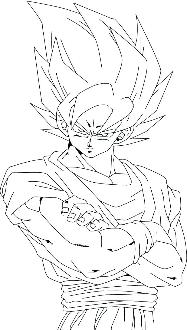 618x1088 Printable Dragon Ball Z Coloring Pages Dragon Ball Z Coloring Page