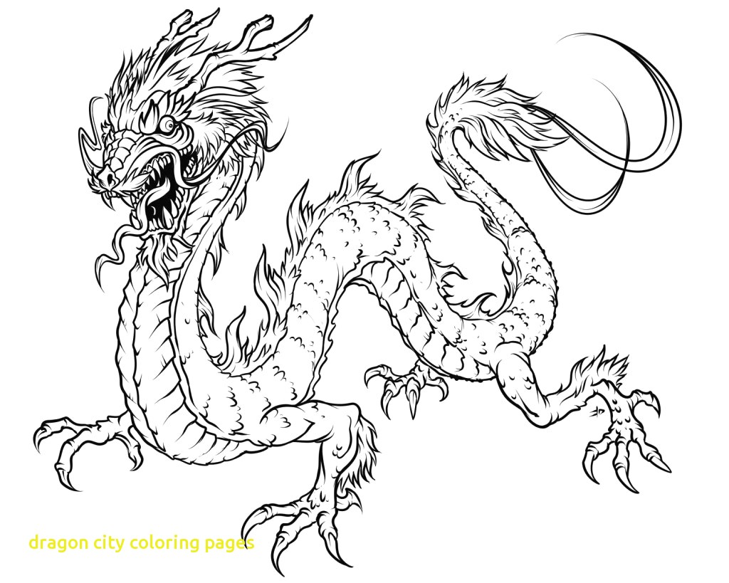 1024x819 Dragon City Coloring Pages