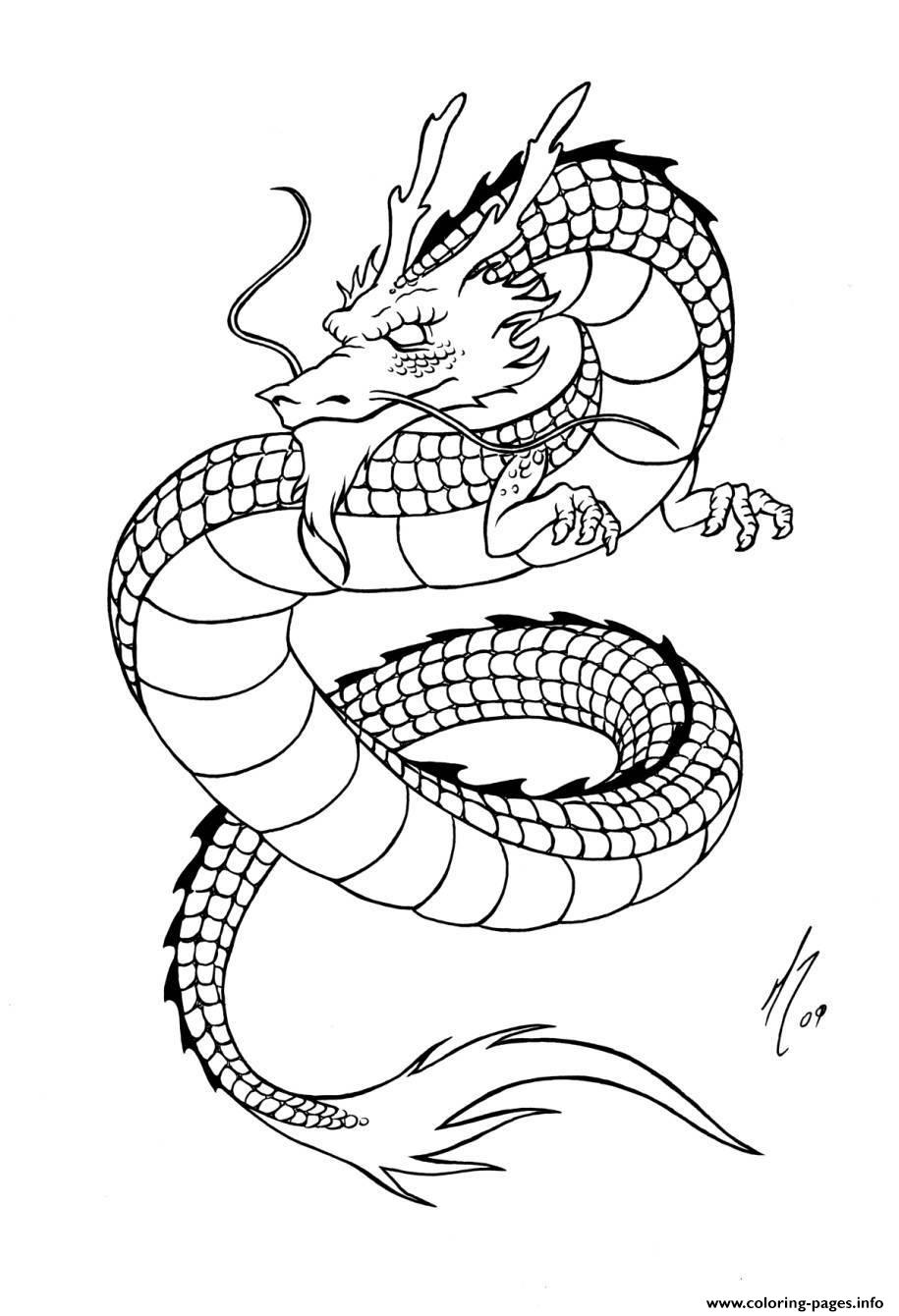915x1340 Chinese Dragon Coloring Pages