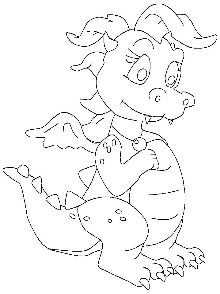718x957 Top Free Printable Chinese Dragon Coloring Pages Online