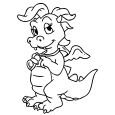 230x230 Top Free Printable Dragon Tales Coloring Pages Online