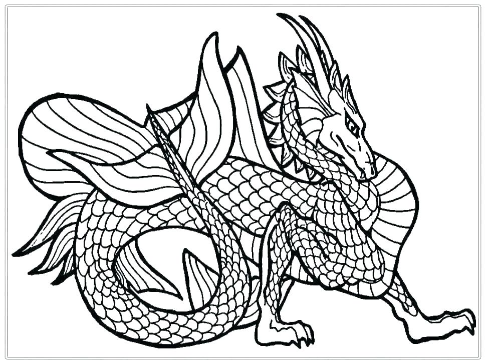 970x728 Real Dragon Coloring Pages Bytes Dragon Mask To Color Printable