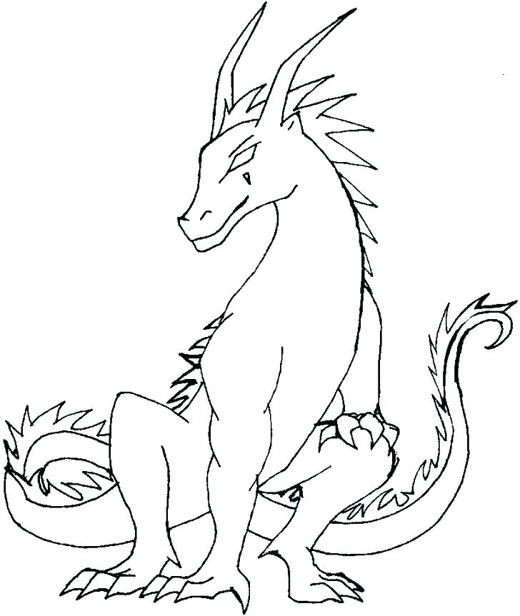 728x863 Dragon Color Pages Toothless The Dragon Coloring Pages Free Dragon