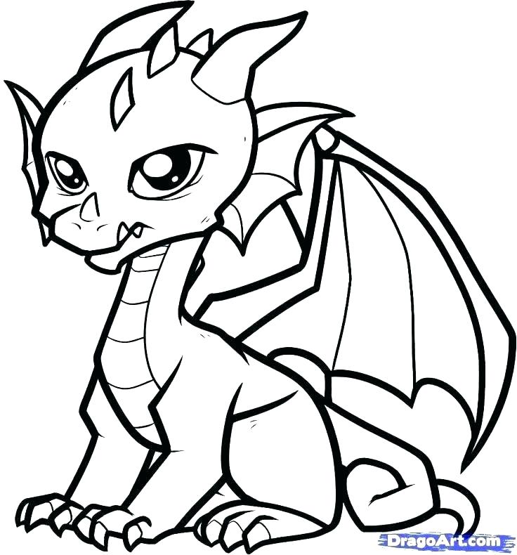 736x790 Online Coloring Pages Dragons Free Printable Dragon Coloring Pages
