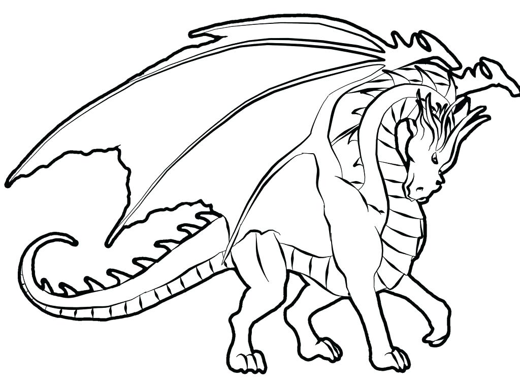1024x767 Coloring Pages Dragon Beautiful Dragon Coloring Page Print Pages