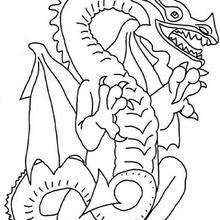 220x220 Dragon Mandala Coloring Pages