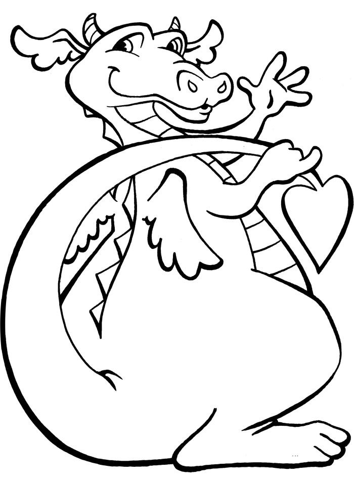 700x957 Long Tailed Dragon Coloring Pages Baby Belegrim
