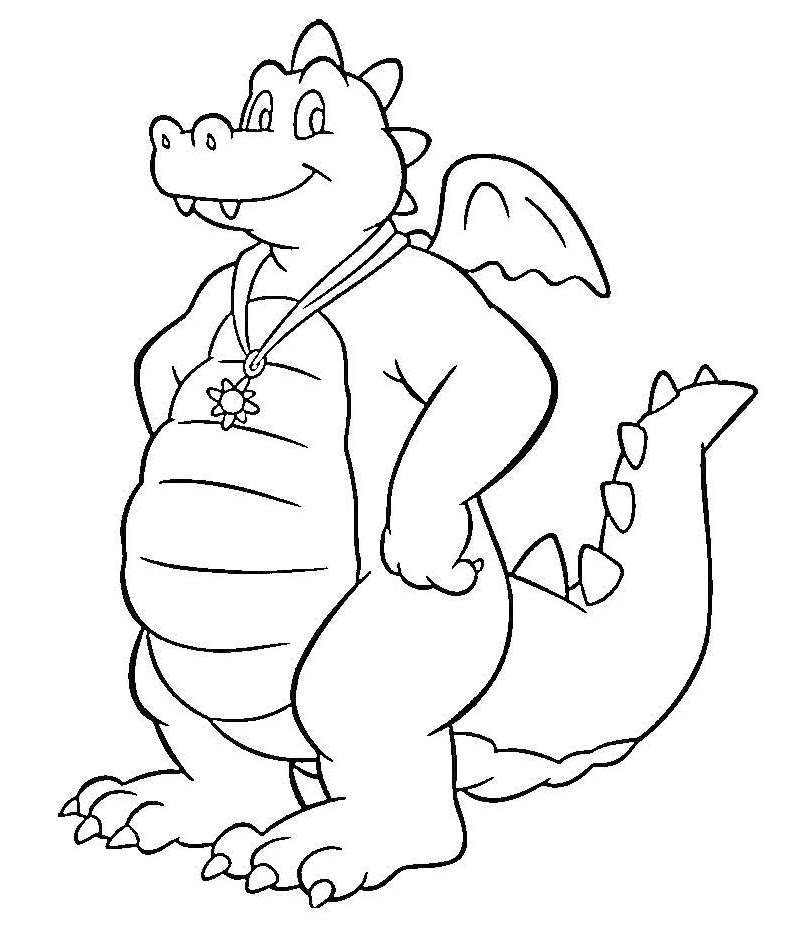 787x930 Dragon Tales Coloring Pages Cartoon Educational Dragon Tales