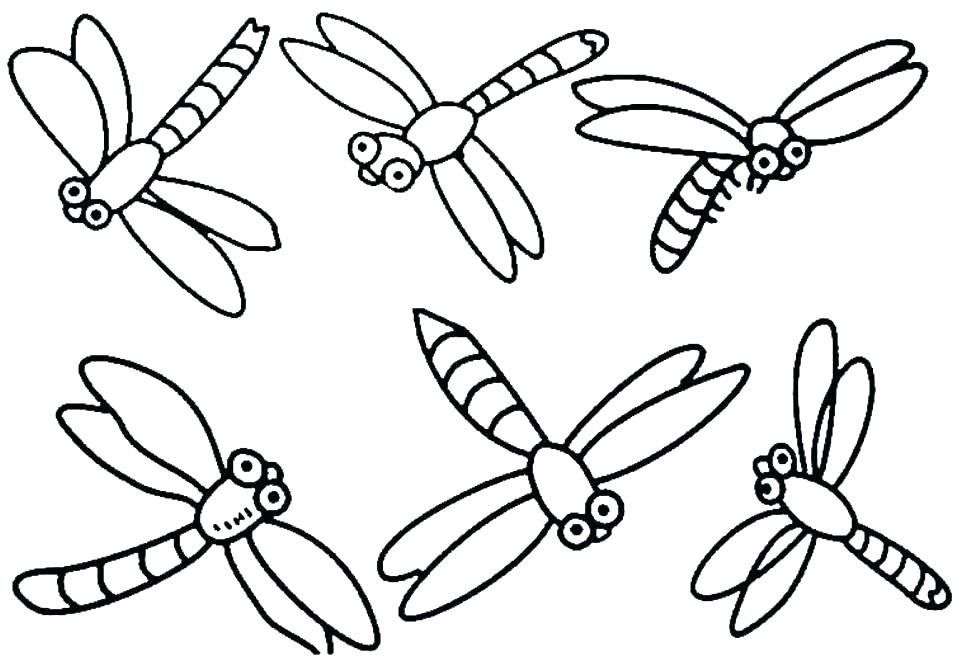 970x660 Fly Coloring Page Fly Coloring Page A Very Happy Firefly Dragonfly