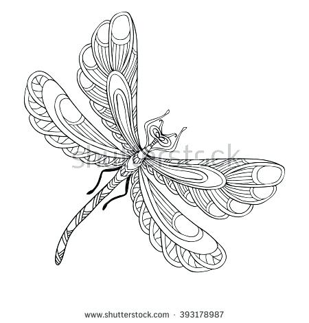 450x470 Dragonfly Coloring Sheets Printable Printable Coloring Decorative