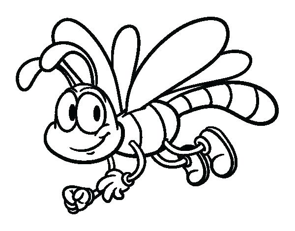 600x470 Dragonfly Coloring Pages Printable