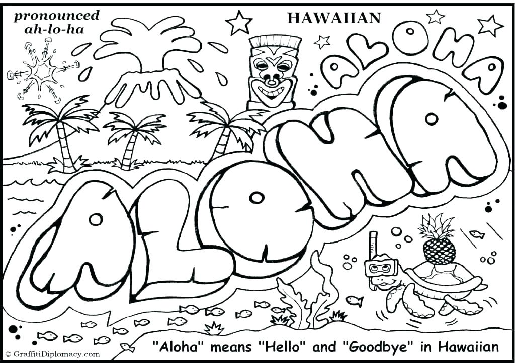 1024x723 Island Coloring Page Total Drama Coloring Pages Island Coloring