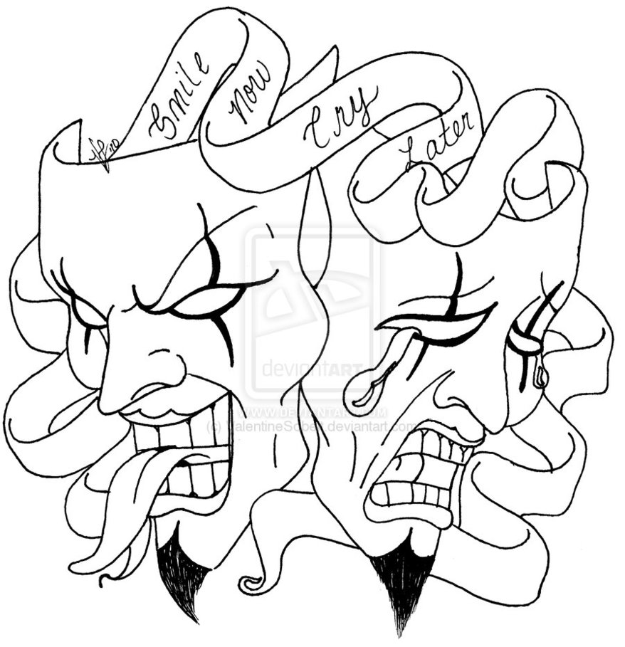 878x909 Smile Now, Cry Later