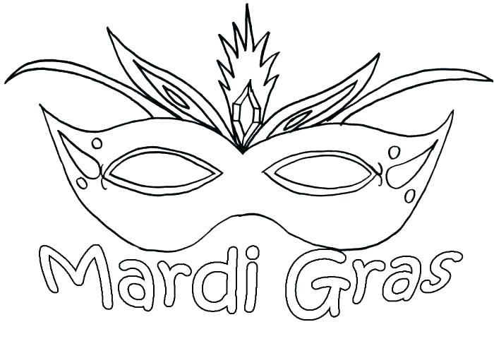 700x507 Mardi Gras Coloring Pages