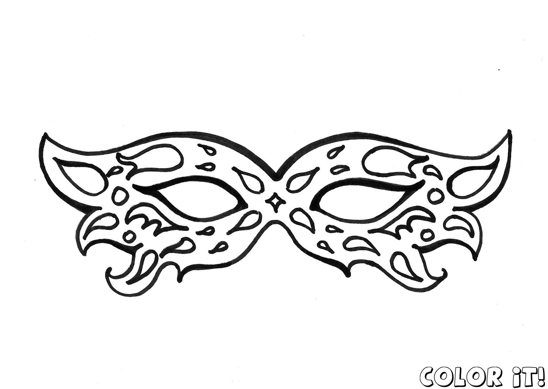 1800x1279 Drama Mask Template New Best S Of Carnival Mask Template Printable