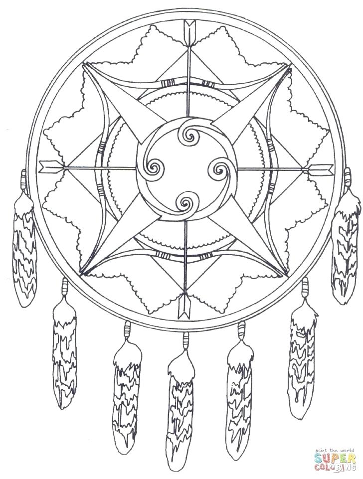 728x961 Dreamcatcher Coloring Pages Medium Size Of Coloring Pages