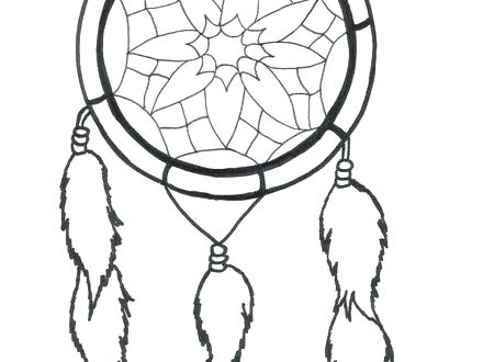440x330 Dream Catcher Coloring Pages Dream Catcher Coloring Pages Free